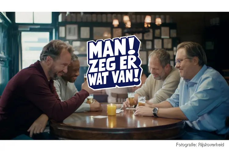 Landelijke campagne ‘Man, zeg er wat van!’ nu ook te zien in horeca in Ede