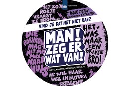 Landelijke campagne ‘Man, zeg er wat van!’ nu ook te zien in horeca in Ede