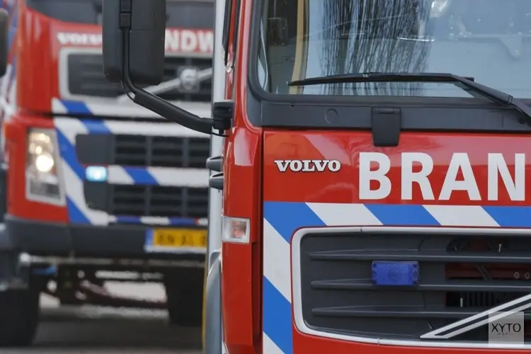 Auto verloren door brand in Bennekom