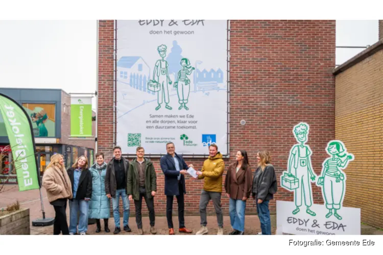 Gemeente Ede lanceert campagne om huis en tuin te verduurzamen: Eddy & Eda doen het gewoon